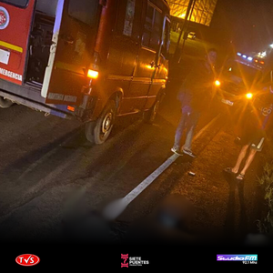 ACCIDENTE EN ENCARNACIÓN DEJA UN MOTOCICLISTA FALLECIDO SOBRE LA RUTA PY01 - «TVS DIGITAL»