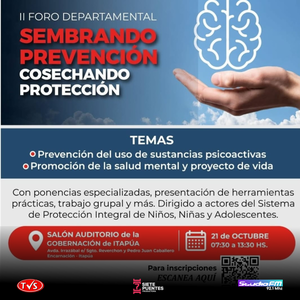 MINNA PREPARA EL SEGUNDO FORO DEPARTAMENTAL “SEMBRANDO PREVENCIÓN, COSECHANDO PROTECCIÓN” - «TVS DIGITAL»