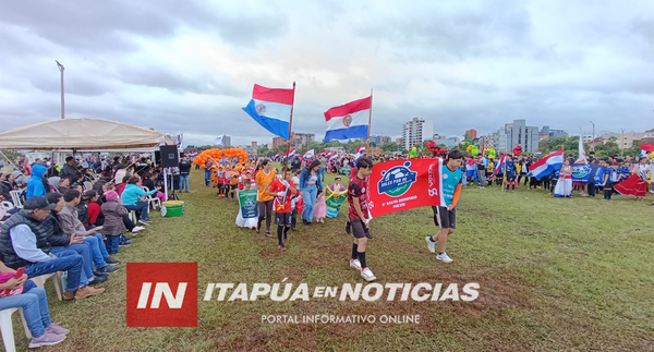 ÉXITO EN LA INAUGURACIÓN DE LA 6ª EDICIÓN DE “GOLES POR MI BARRIO” EN ENCARNACIÓN