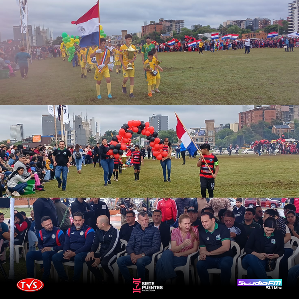 INAUGURACIÓN OFICIAL DE LA 6ª EDICIÓN DE GOLES POR MI BARRIO - «TVS DIGITAL»