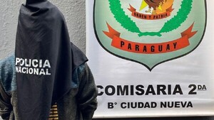 Un supuesto motochorro es detenido tras robo y choque entre biciclos en Ciudad del Este
