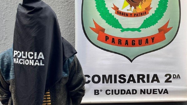 Un supuesto motochorro es detenido tras robo y choque entre biciclos en Ciudad del Este