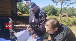 FUNCIONARIOS DEL SENAVE REALIZARON RECORRIDO EN NUEVA ALBORADA