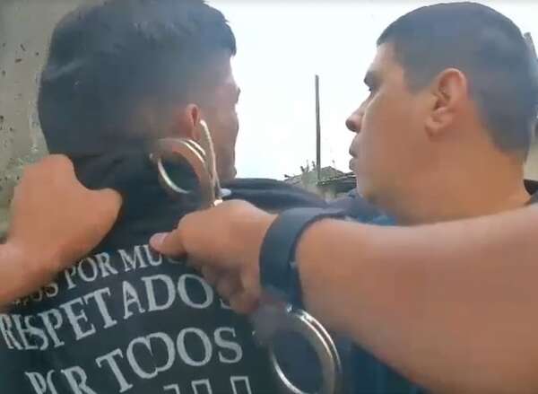 Video: Policía filma en “primera persona” la captura de ‘Thanos’ - Policiales - ABC Color