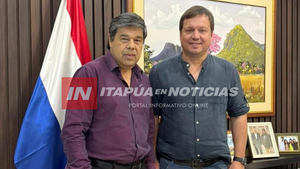 INTENDENTE DE HOHENAU GESTIONA MEJORAS VIALES ANTE EL MOPC