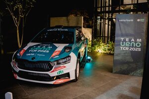 ueno bank pone primera y presenta a su equipo, el "Team ueno", rumbo al Rally del Chaco