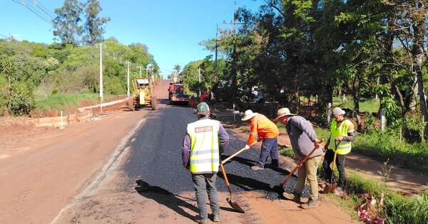 La Nación / Obras que potenciarán conexiones en el sur llegan al acceso al Puerto Paredón de Hohenau