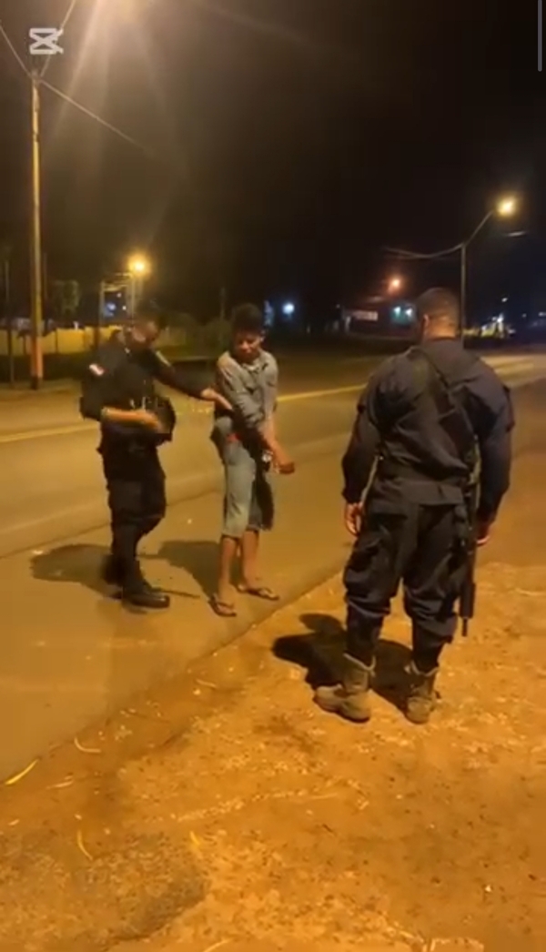 Joven interceptado con arma blanca en operativo de rutina en Yby Yaú - Concepción al Día