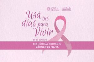 Hoy se conmemora el Día Internacional de Lucha contra el Cáncer de Mama
