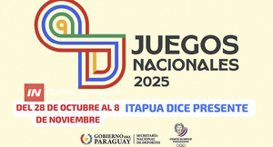 ITAPÚA LIDERA PARTICIPACIÓN EN LOS JUEGOS NACIONALES 2025