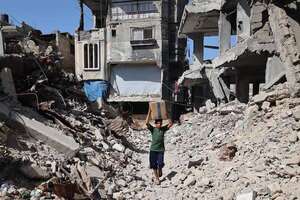 Bombardeo de Israel en el centro de Gaza deja seis muertos - Mundo - ABC Color