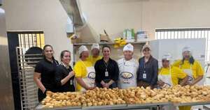 La Nación / El COMPLE inició su primer programa reinserción con un curso de panadería