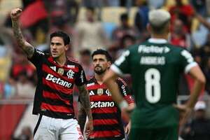 Brasileirão: Flamengo vence a Palmeiras empareja arriba - Fútbol Internacional - ABC Color