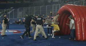 Versus / Olimpia denuncia "cobarde agresión" de un staff de Cerro contra Olveira