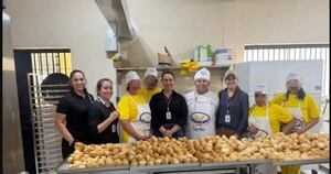 La Nación / El COMPLE inició un programa de reinserción con curso de panadería