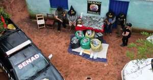 La Nación / En Tacuatí desmantelan centro de acopio y producción de marihuana