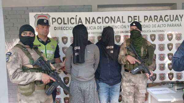 Detienen infraganti a dos prófugos durante asalto a una gasolinera - ABC en el Este - ABC Color