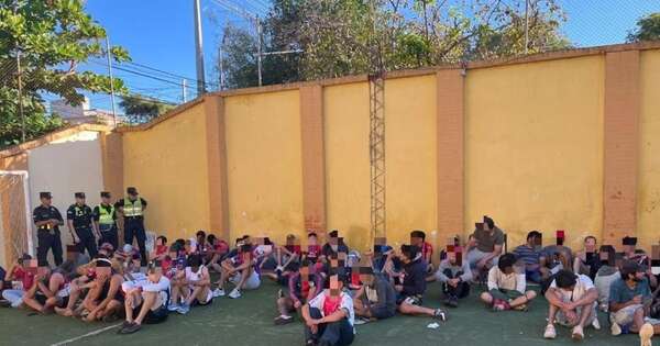 La Nación / Superclásico: reportan unos 100 detenidos en el operativo Py´aguapy