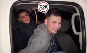 Dos prófugos detenidos tras asaltar una gasolinera en el km 10 Monday