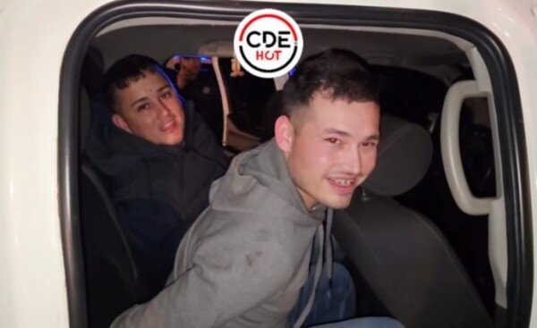 Dos prófugos detenidos tras asaltar una gasolinera en el km 10 Monday