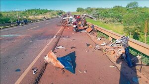 Violento accidente rutero cobró la vida de un presunto abigeo