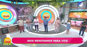 ¡Vive la Vida estrena nuevo set! - Teleshow