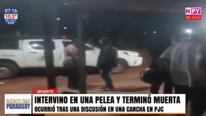 Tragedia en cancha de vóley: Mujer fallece tras recibir un balazo