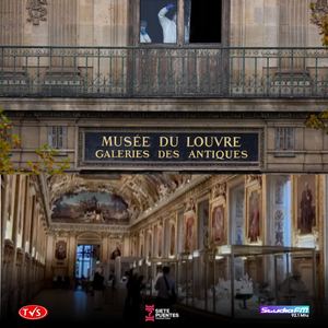 ROBO DE JOYAS OBLIGA AL CIERRE TEMPORAL DEL MUSEO DEL LOUVRE EN PARÍS - «TVS DIGITAL»