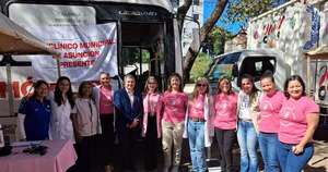 La Nación / Octubre Rosa: realizan jornada de atención con tres clínicas móviles en la Municipalidad de Asunción