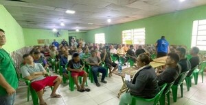 Mediante actividad conjunta promueven la reinserción social en el Penal de Tacumbú