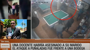 Docente habría asesinado a su pareja por celos