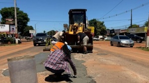 Pobladores bachean la ruta en Santa Rosa del Aguaray ante el abandono estatal