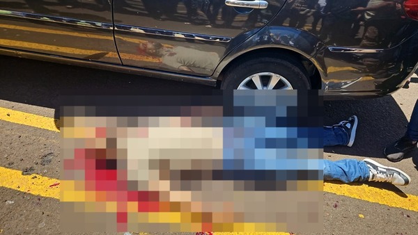 Presunto hecho de sicariato en Shopping de Pedro Juan