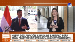 Nueva declaración jurada de Peña no responde a cuestionamientos, según opositores