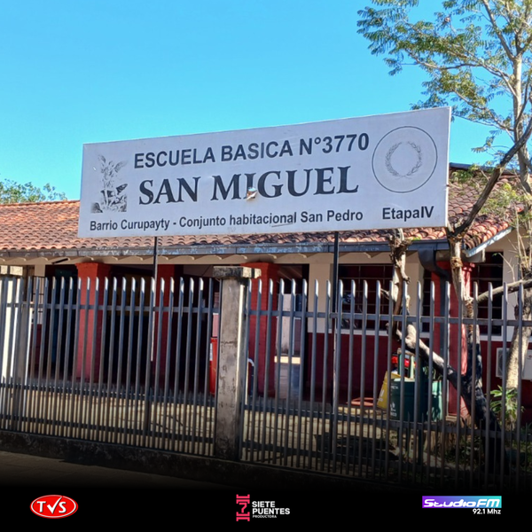 DOS ROBOS EN UN FIN DE SEMANA SACUDEN A LA ESCUELA BÁSICA N° 3770 DE BARRIO SAN PEDRO DE ENCARNACIÓN - «TVS DIGITAL»