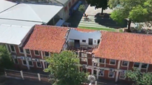 Padres de colegio con techo colapsado en Lambaré ya habían denunciado problemas edilicios