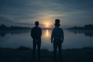 "Dos hombres junto al río" se estrena en Sala La Correa