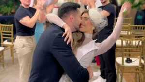 ¡Omendama katu! Betha Borba se casó por civil con su amorcito