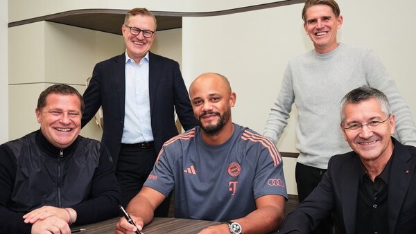 Bayern Múnich amplía el contrato de Vincent Kompany