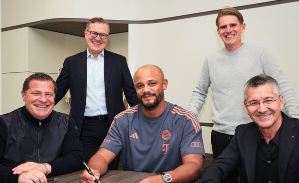 Versus / Bayern Múnich prolonga el contrato de su entrenador Vincent Kompany hasta 2029