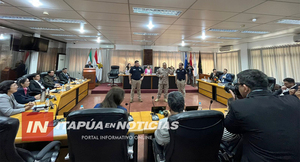 AUTORIDADES DEPARTAMENTALES Y POLICÍA ANALIZAN ESTRATEGIAS DE SEGURIDAD