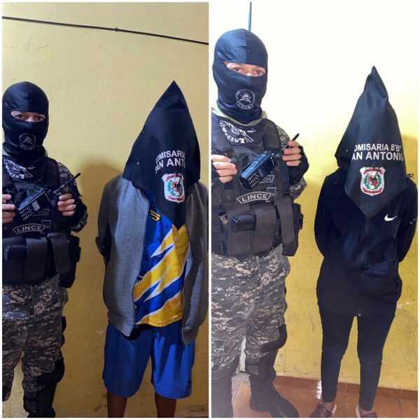 Robó la tarjeta de su abuela y gastó ₲30 millones: cayó junto a su pareja en Concepción