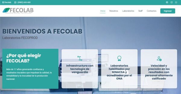 Fecolab presenta su nueva página web con una experiencia más moderna y ágil para los usuarios