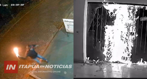 ARROJARON BOMBA MOLOTOV POR SEGUNDA VEZ EN PELUQUERÍA DE SAN JUAN DEL PNÁ.