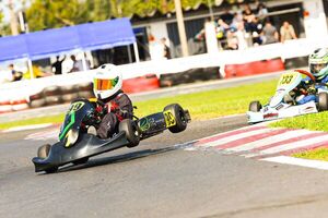 Francisco Xavier Ojeda brilla en el Karting Club Paraguayo (KCP)