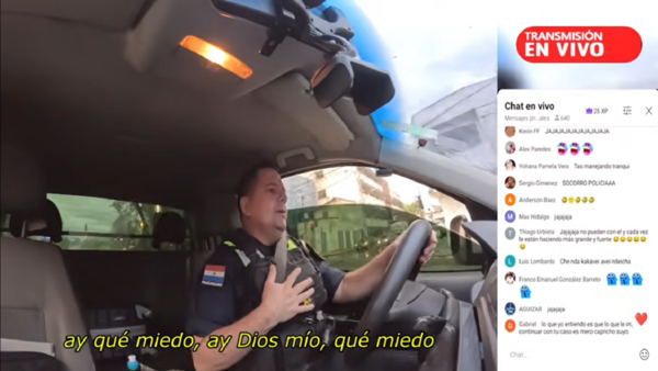 Policía youtuber alerta que puede ser dado de baja