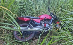 Recuperan moto hurtada a orillas del Río Paraná, en Pdte. Franco 
