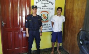 Prófugo corrió, trepó una muralla, pero terminó detenido