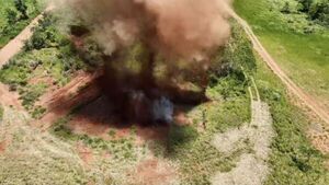 Detonación controlada de explosivos vinculados al “Ejército del Mariscal López” - Concepción al Día