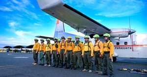 La Nación / Envían brigadas para combatir incendios forestales en el Chaco
